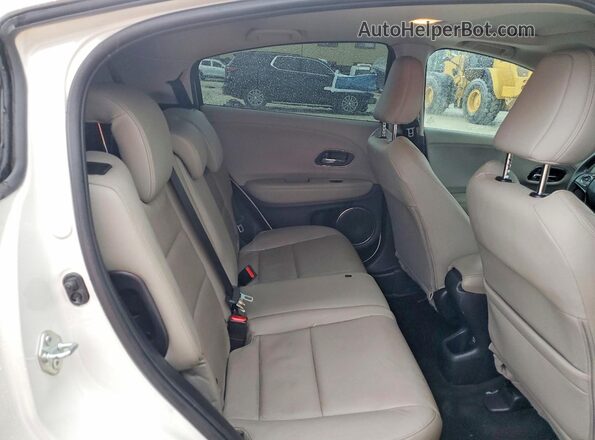 3CZRU5H79MM724485 2021 HONDA HR-V White Vista de los asientos traseros