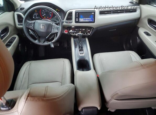3CZRU5H79MM724485 2021 HONDA HR-V White Vista del salpicadero