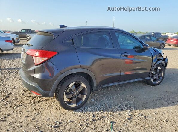3CZRU5H7XJM700997 2018 HONDA HR-V Black Rear right