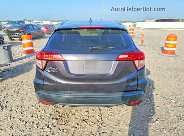 3CZRU5H7XJM700997 2018 HONDA HR-V Black Rear view