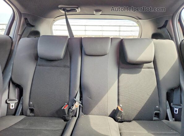 3CZRU6H10KG716935 2019 HONDA HR-V Black Rear seats view