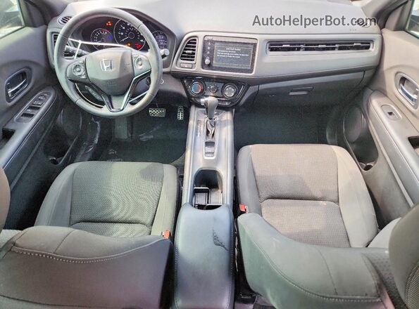3CZRU6H10KG716935 2019 HONDA HR-V Black Dashboard view