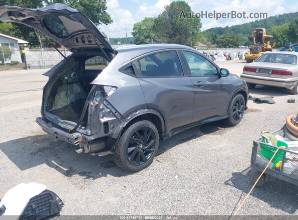 3CZRU6H10NM707402 2022 HONDA HR-V Gray Rear right