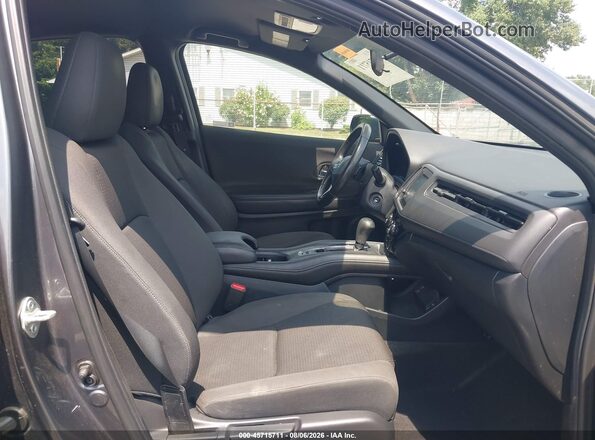 3CZRU6H10NM707402 2022 HONDA HR-V Gray Front interior view