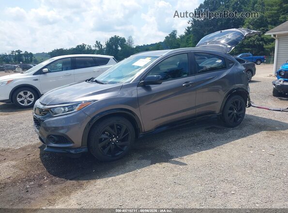 3CZRU6H10NM707402 2022 HONDA HR-V Gray Front left
