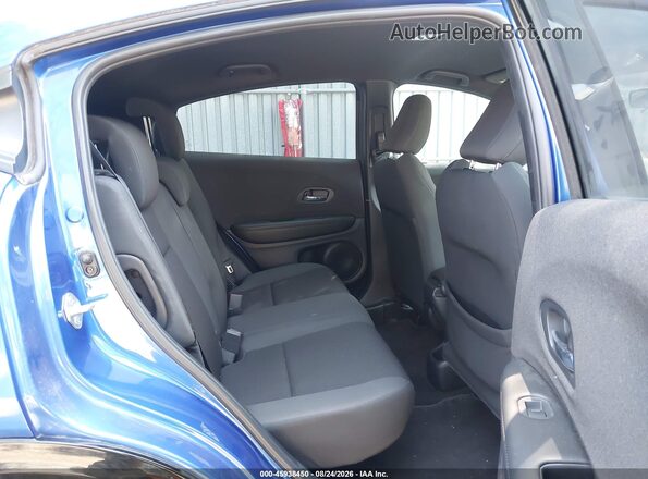 3CZRU6H11MM728631 2021 HONDA HR-V Blue Vista de la etiqueta del VIN