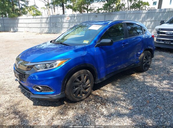 3CZRU6H11MM728631 2021 HONDA HR-V Blue Vista tres cuartos delantera izquierda