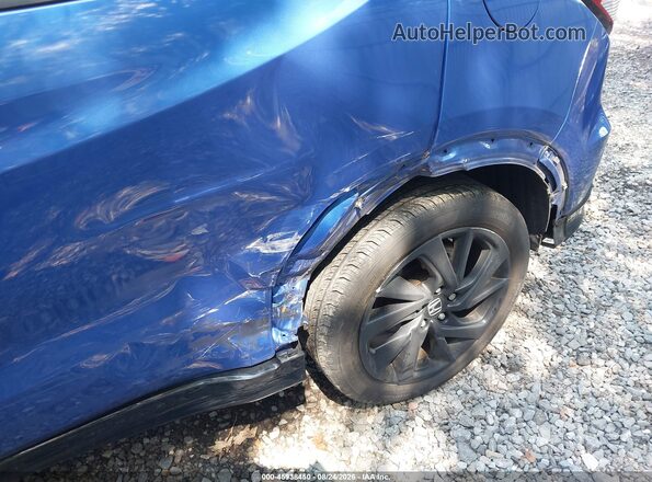 3CZRU6H11MM728631 2021 HONDA HR-V Blue Vista frontal