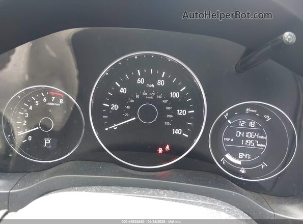 3CZRU6H11MM728631 2021 HONDA HR-V Blue Vista de los asientos traseros
