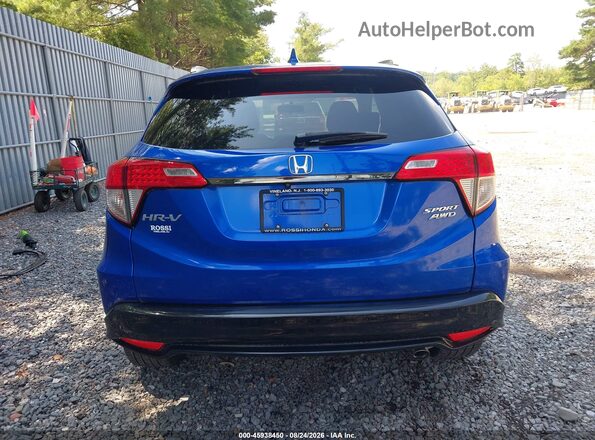 3CZRU6H11MM728631 2021 HONDA HR-V Blue 