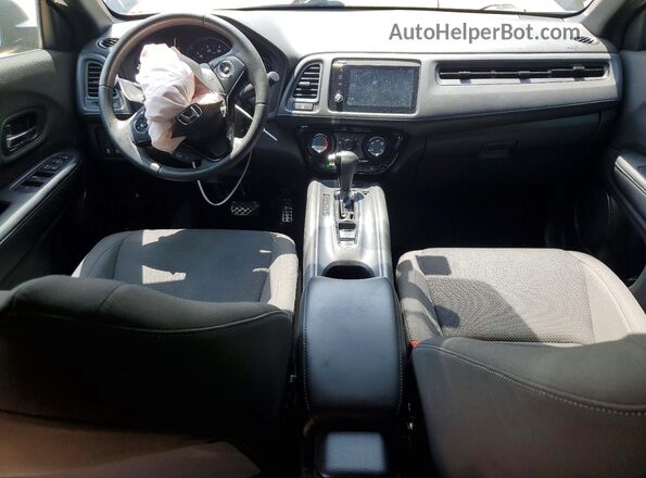 3CZRU6H11MM736440 2021 HONDA HR-V Black Вид панелі приладів