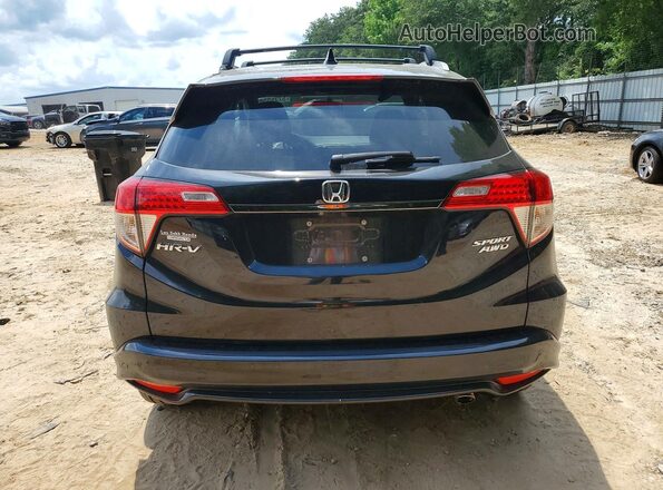 3CZRU6H11MM736440 2021 HONDA HR-V Black Вид ззаду