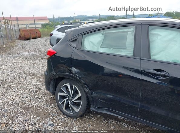3CZRU6H12KG712322 2019 HONDA HR-V Black Vista frontal