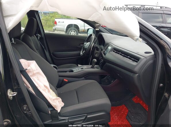 3CZRU6H12KG712322 2019 HONDA HR-V Black Vista interior delantera