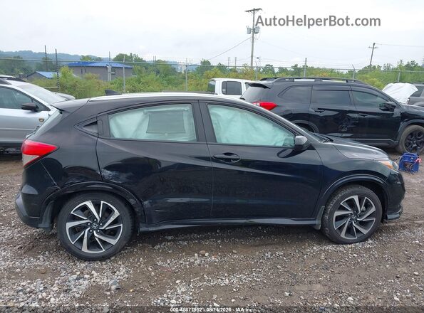3CZRU6H12KG712322 2019 HONDA HR-V Black Vista interior trasera