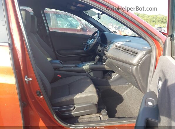 3CZRU6H12LM708466 2020 HONDA HR-V Orange Front interior view