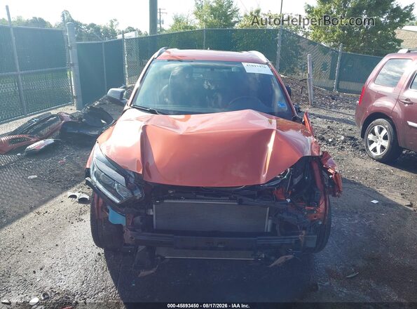 3CZRU6H12LM708466 2020 HONDA HR-V Orange Rear interior view