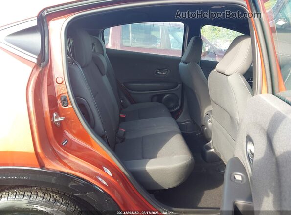 3CZRU6H12LM708466 2020 HONDA HR-V Orange VIN sticker view
