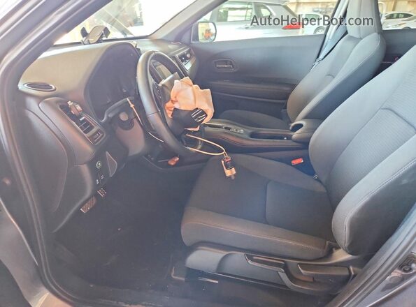 3CZRU6H12NM736805 2022 HONDA HR-V Charcoal Vista interior delantera