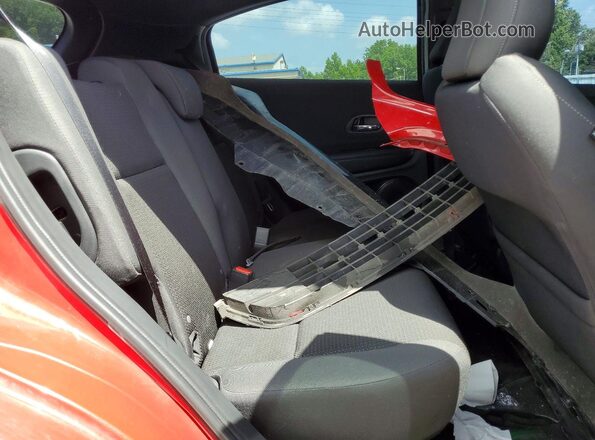 3CZRU6H13NM762152 2022 HONDA HR-V Red Widok wnętrza z tyłu