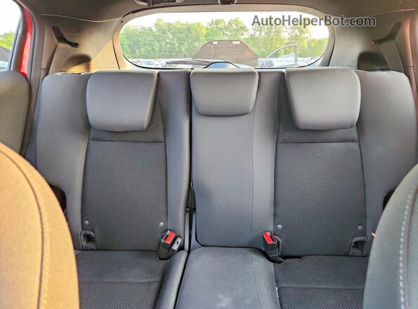 3CZRU6H14NM727944 2022 HONDA HR-V Red Vista de los asientos traseros