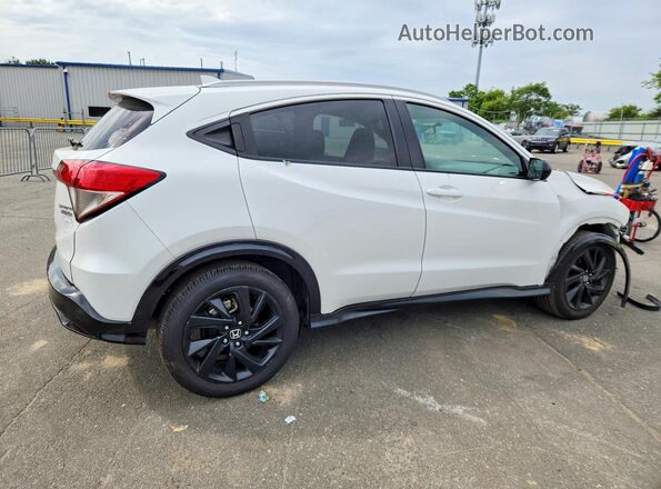 3CZRU6H15MM712321 2021 HONDA HR-V White Հետևի աջ