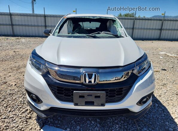 3CZRU6H16KM736298 2019 HONDA HR-V White წინა ხედი