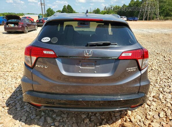 3CZRU6H16MM728303 2021 HONDA HR-V Gray უკანა ხედი