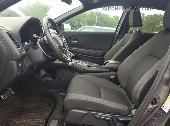 3CZRU6H16NM715312 2022 HONDA HR-V Gray Vista interior delantera