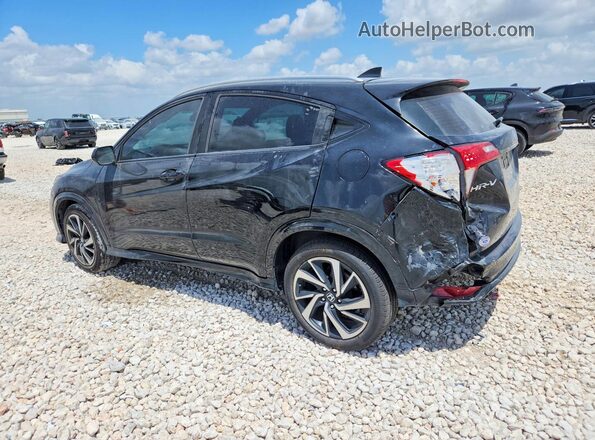 3CZRU6H17KM726427 2019 HONDA HR-V Black Rear left