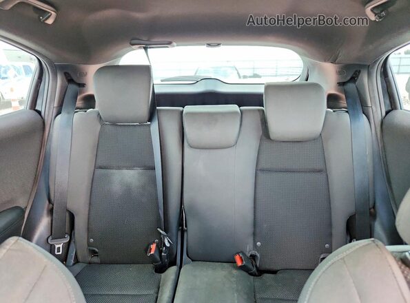 3CZRU6H17KM726427 2019 HONDA HR-V Black Rear seats view