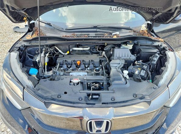 3CZRU6H17KM726427 2019 HONDA HR-V Black Engine compartment view