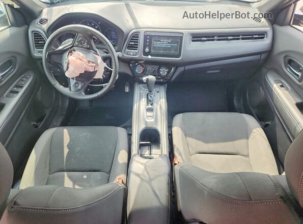 3CZRU6H17MM701272 2021 HONDA HR-V Black Առջևի վահանակի տեսք
