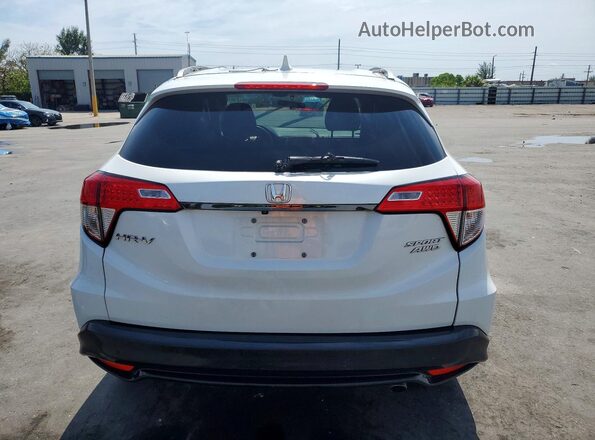 3CZRU6H17MM718279 2021 HONDA HR-V White Vista trasera