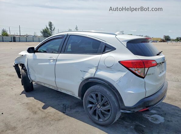 3CZRU6H17MM718279 2021 HONDA HR-V White Trasero izquierdo