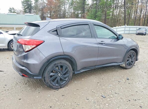 3CZRU6H17MM721540 2021 HONDA HR-V Gray Задня права чверть