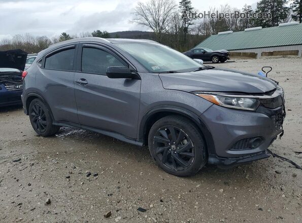 3CZRU6H17MM721540 2021 HONDA HR-V Gray Передня права чверть
