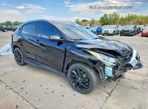 3CZRU6H17NM701600 2022 HONDA HR-V Black Առջևի աջ