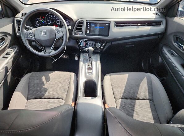 3CZRU6H17NM701600 2022 HONDA HR-V Black Առջևի վահանակի տեսք