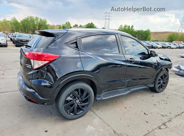 3CZRU6H17NM701600 2022 HONDA HR-V Black Հետևի աջ