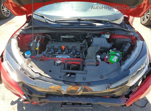 3CZRU6H17NM748206 2022 HONDA HR-V Red Vista interior trasera