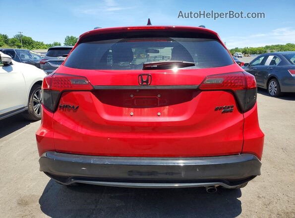 3CZRU6H17NM748206 2022 HONDA HR-V Red Vista trasera