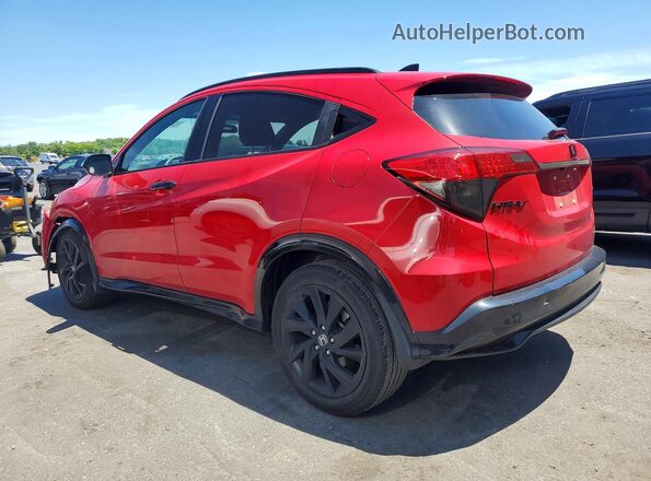 3CZRU6H17NM748206 2022 HONDA HR-V Red Trasero izquierdo
