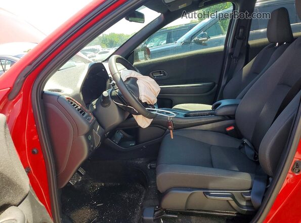 3CZRU6H17NM748206 2022 HONDA HR-V Red Vista interior delantera
