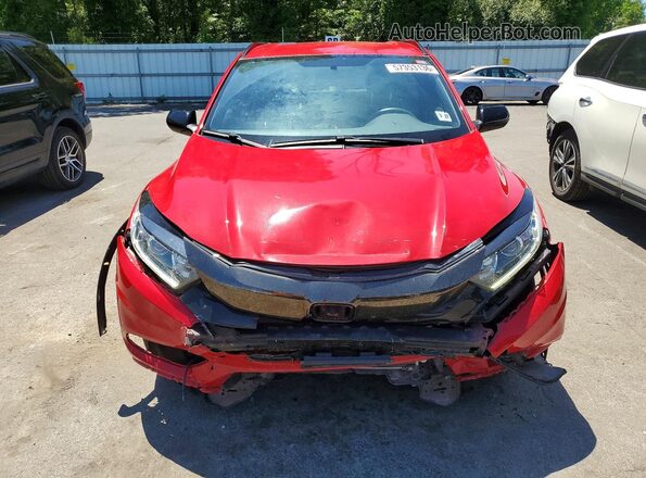 3CZRU6H17NM748206 2022 HONDA HR-V Red Vista frontal