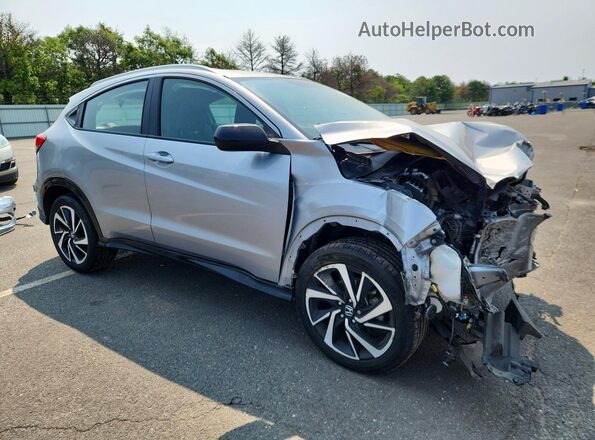 3CZRU6H18KG714589 2019 HONDA HR-V Silver წინა მარჯვენა