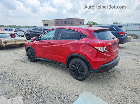 3CZRU6H18MM701829 2021 HONDA HR-V Red Задня ліва чверть
