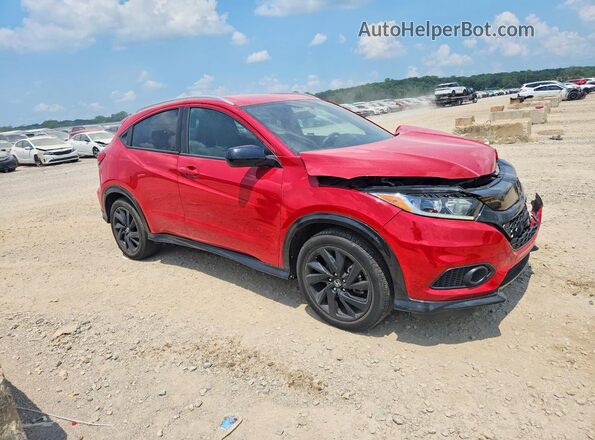 3CZRU6H18MM701829 2021 HONDA HR-V Red Передня права чверть