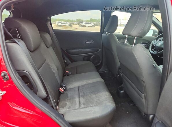3CZRU6H18MM701829 2021 HONDA HR-V Red Вид задніх сидінь