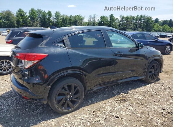 3CZRU6H18NM719233 2022 HONDA HR-V Black Задня права чверть